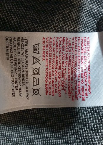 Gri Uzun Kollu kloş triko elbise - Görsel 9