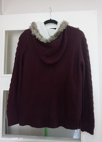 l Beden bordo Renk LC WAİKİKİ HIRKA