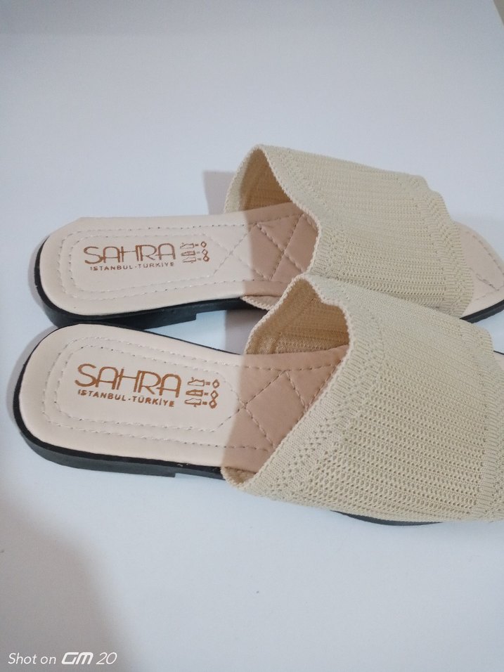 Bej Kadın Terlik - Görsel 3