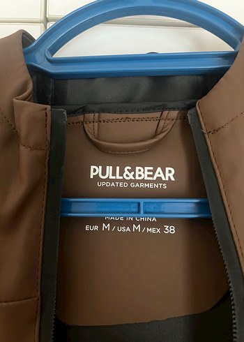 Kahverengi Fermuarlı Midi Yağmurluk - Görsel 2