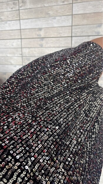 xs Beden Mini Pullu Elbise