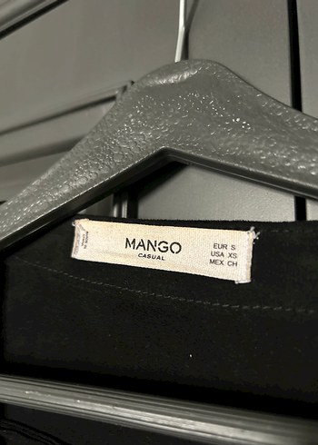 s Beden siyah Renk Mango Püskül Detaylı Sürt Ceket