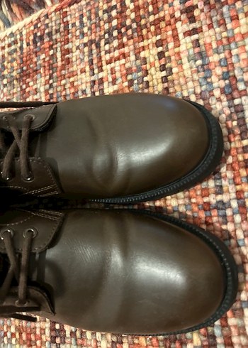 Kahverengi Bağcıklı Erkek Botu - Görsel 8