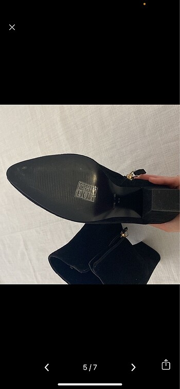 Nine West Süet topuklu bot