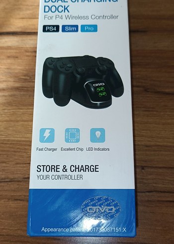 PS4 Kablosuz Kontrolcü Çift Şarj İstasyonu - Görsel 2