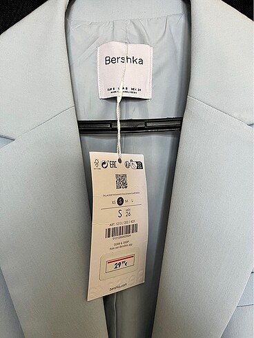 s Beden BERSHKA BLAZER CEKET