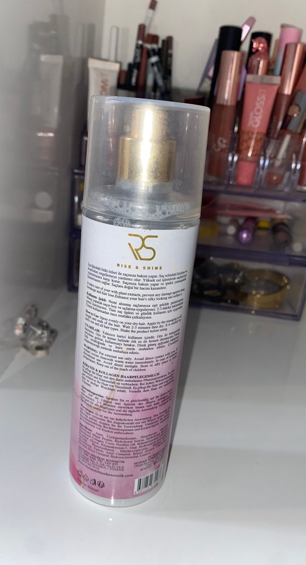 RS Saç Bakım Sütü Keratin & Kolajen - Görsel 4