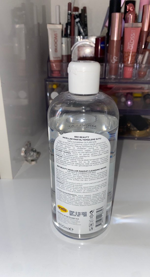 Bee Beauty Micellar Makyaj Temizleme Suyu 400ml - Görsel 3