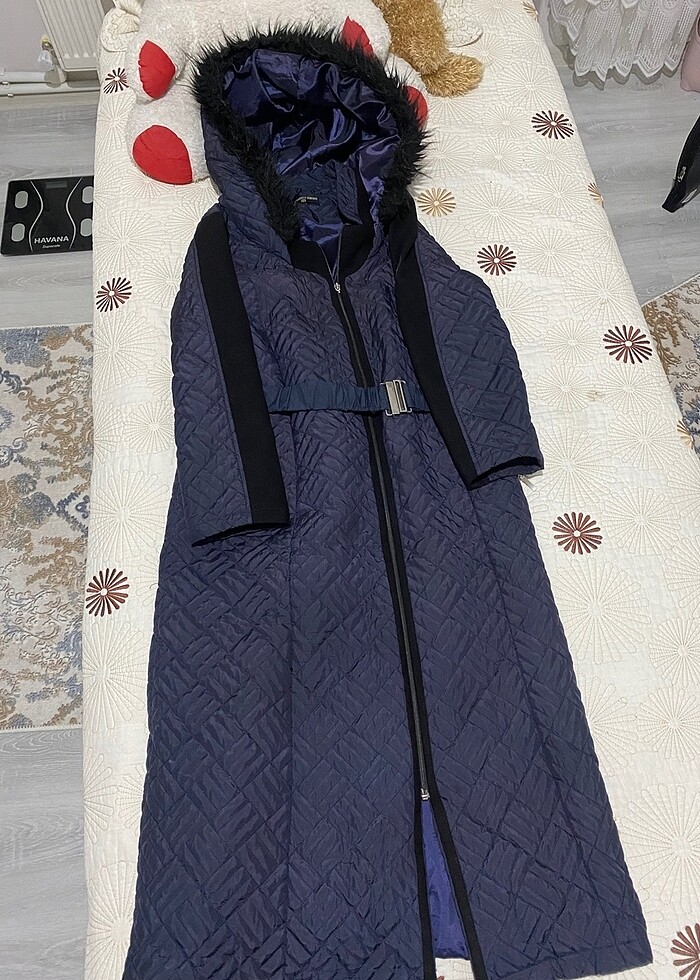 Kadın Uzun pardesü mont - Görsel 2