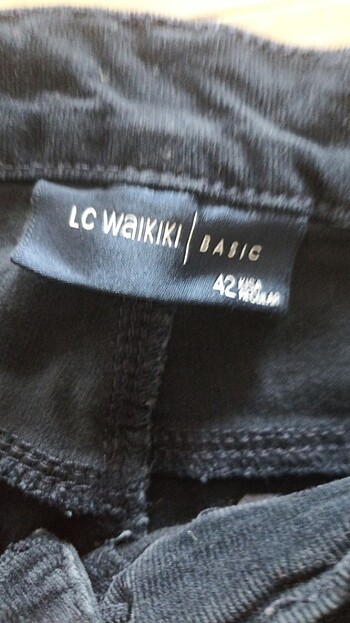 42 Beden lacivert Renk Pantolon