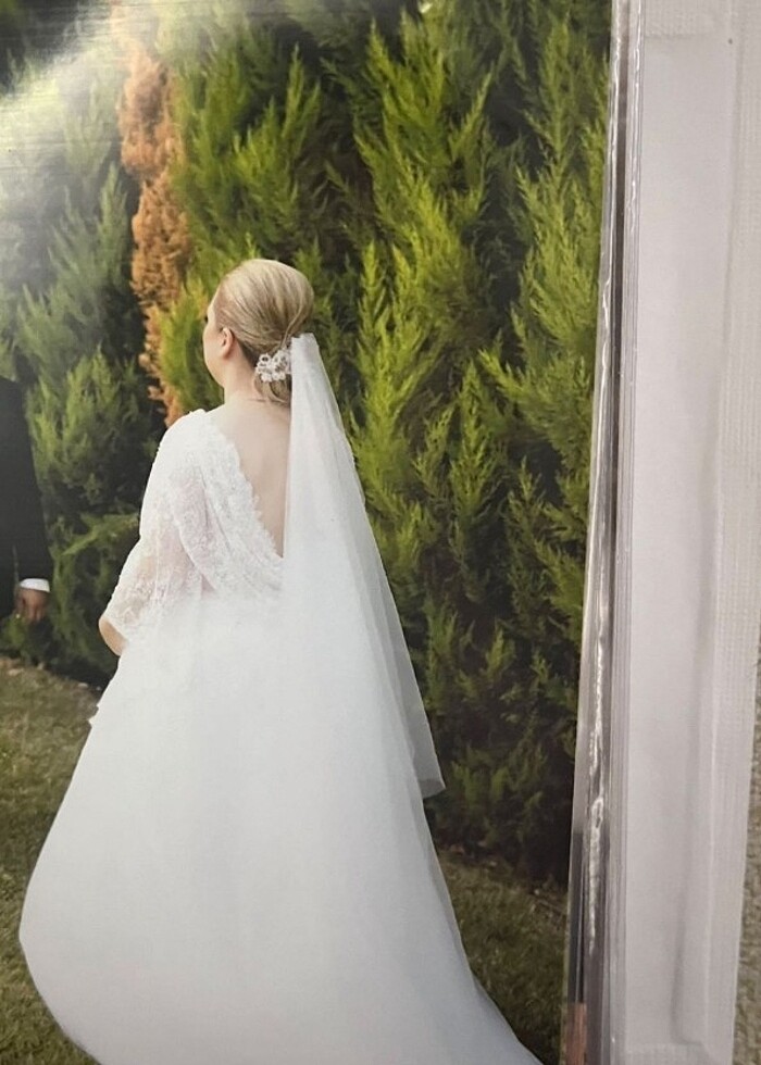 Fransız model gelinlik - Görsel 3