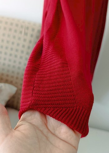52 Beden bordo Renk Bordo Kadın Salaş Triko Kazak Adet fiyatı dır