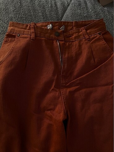 Zara Kiremit Rengi Balon Pantolon