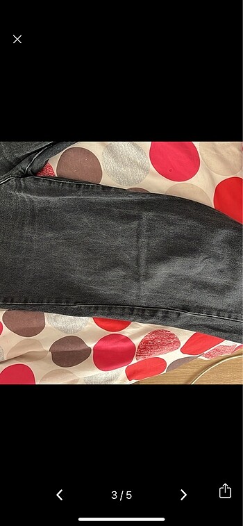40 Beden SİYAH WIDE LEG JEAN