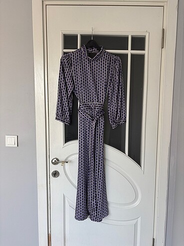 Zara saten elbise