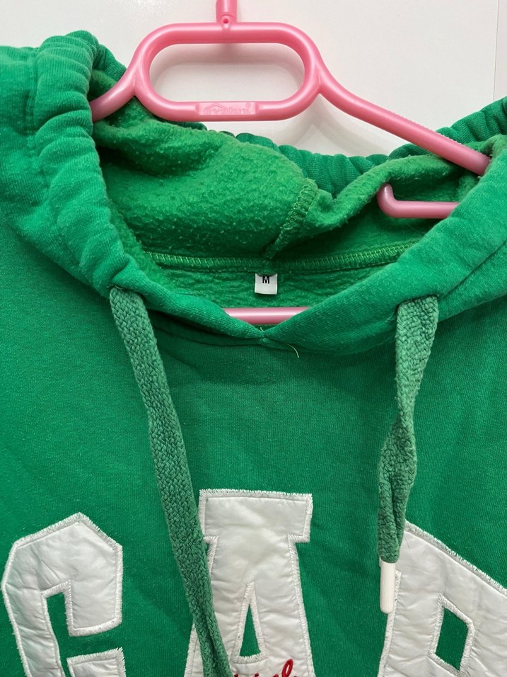 GAP Yeşil Kapüşonlu Sweatshirt - Görsel 2