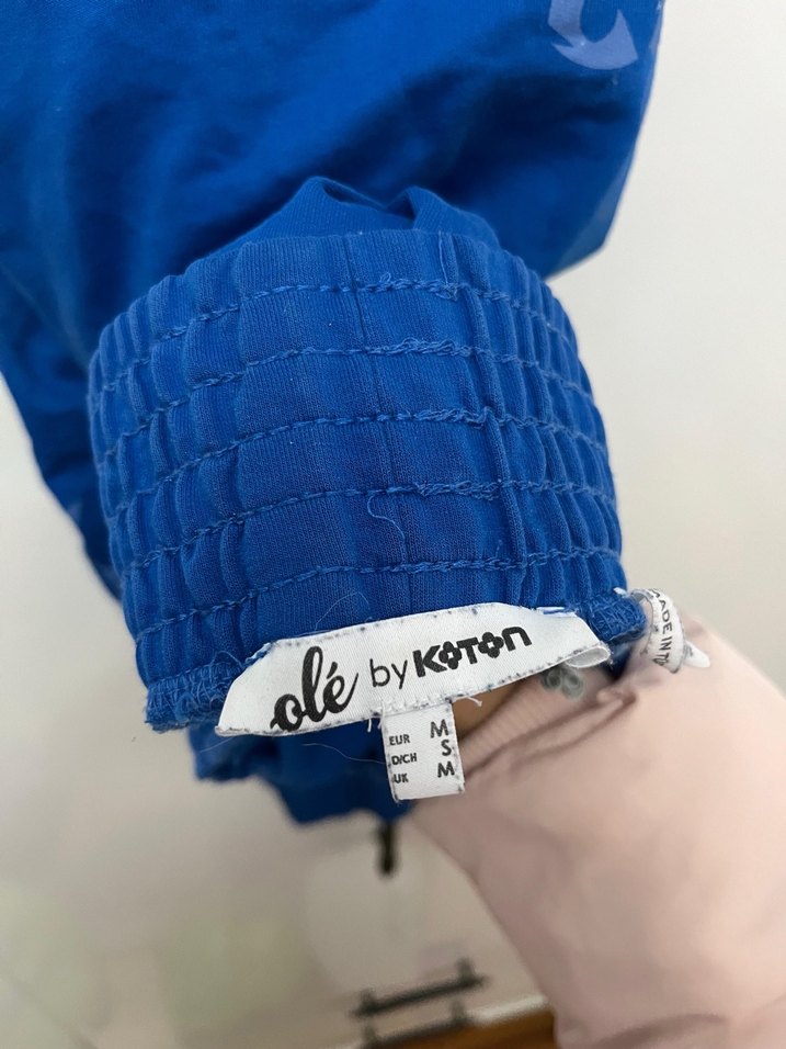 Renkli Mavi eşofman - Görsel 2