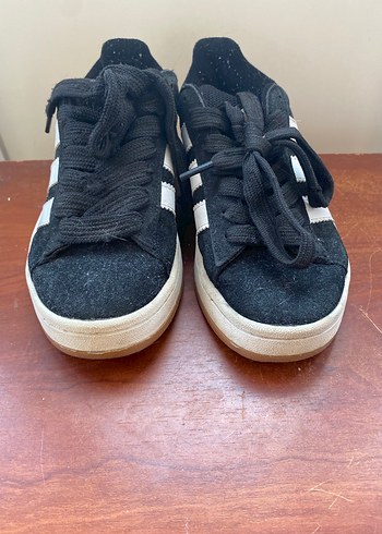 Siyah beyaz kadın spor ayakkabı - Görsel 2