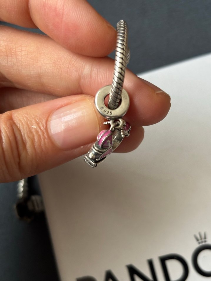 Pembe motosiklet Charm - Görsel 3