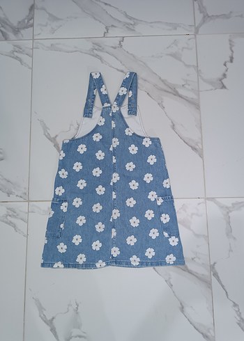 7 Yaş Beden LC Waikiki kız çocuk Jean elbise / salopet