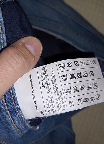Benetton Benetton jean streç tayt