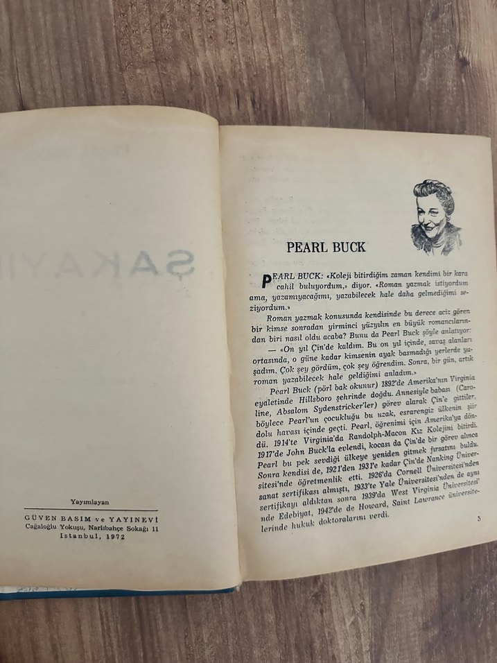 Şakayık - Pearl Buck Roman - Görsel 5