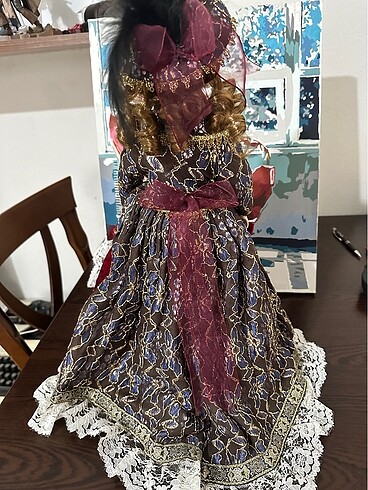 Beden Vintage Koleksiyonluk Porselen Bebek