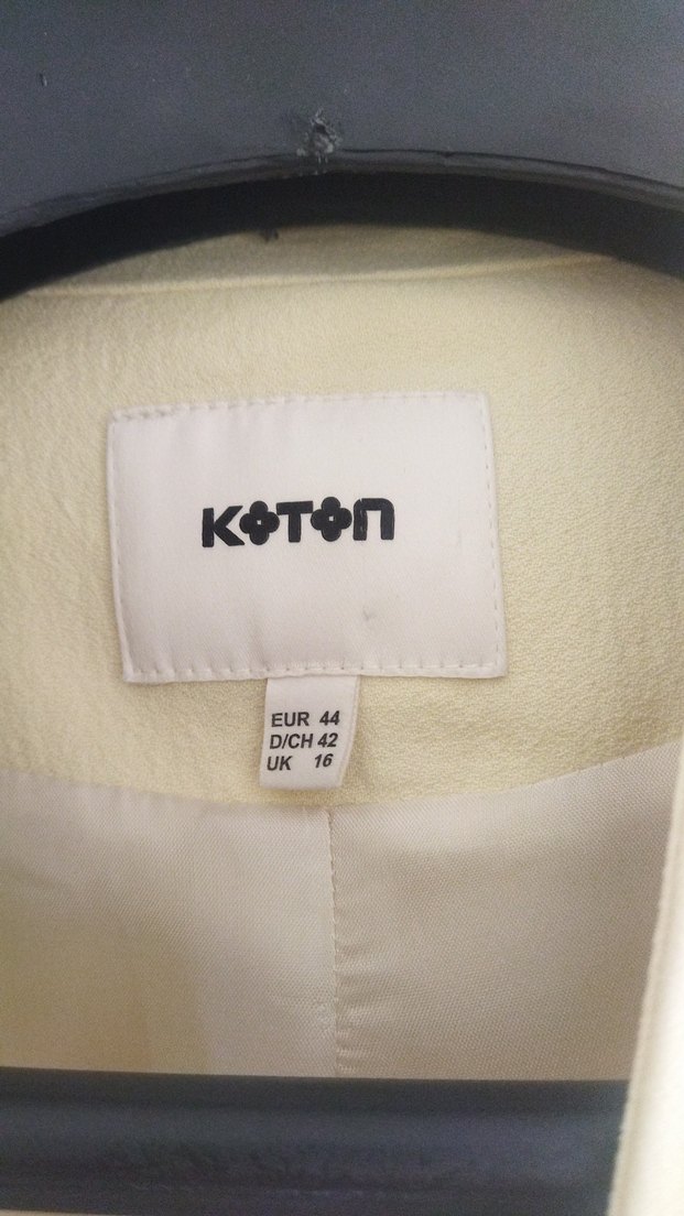 Koton Sarı Ceket - Görsel 2