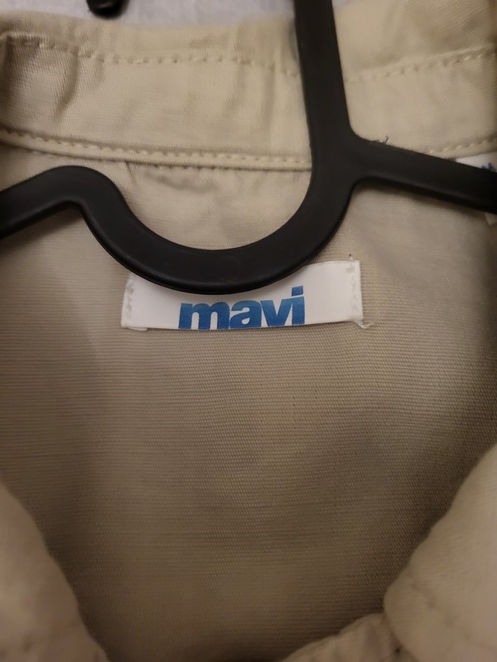 Bej DüğmeliCeket - Görsel 2