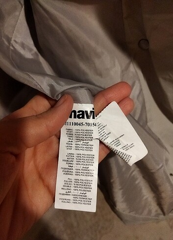 Bej Şişme Mont - Görsel 6