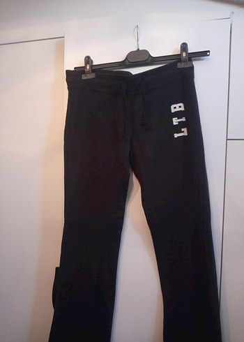 Siyah Kemerli Kadın Eşofman Altı - Görsel 5