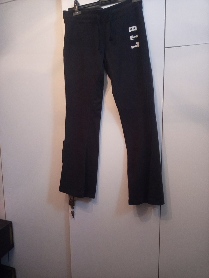 Siyah Kemerli Kadın Eşofman Altı - Görsel 3