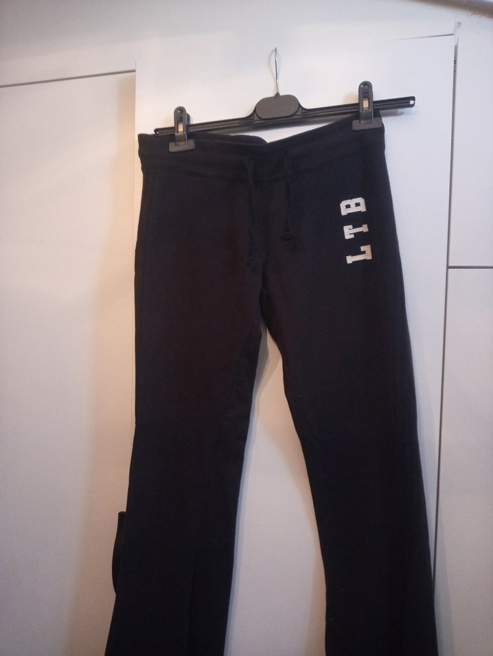 Siyah Kemerli Kadın Eşofman Altı - Görsel 5