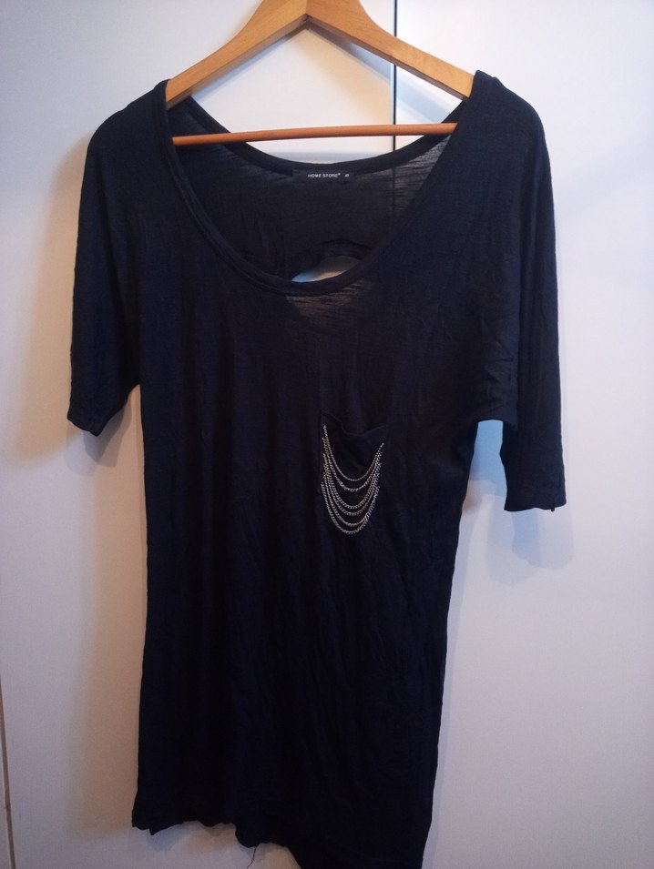 Zincir Detaylı Siyah Gotik Kadın bikini üstü - Görsel 4