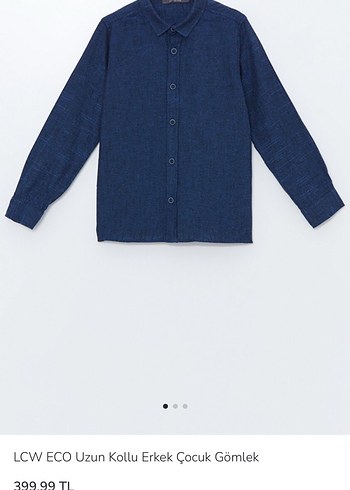 LC Waikiki Erkek Çocuk Gri Mavi Kısa Kollu Denim Gömlek