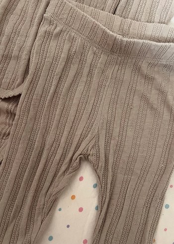 Bej Örgü Bebek Çıtçıtlı Body - Görsel 5