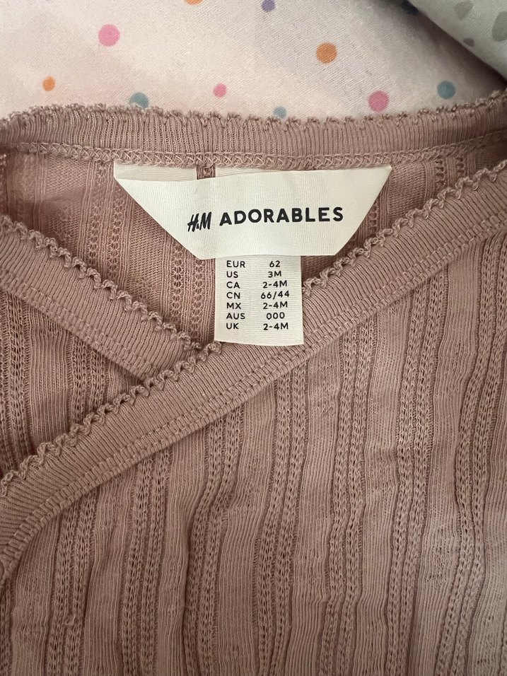 Bej Örgü Bebek Çıtçıtlı Body - Görsel 4