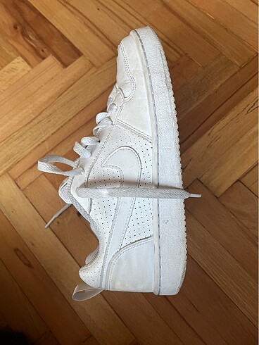 Nike Beyaz Court Sneaker Ayakkabı