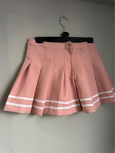 H&M H&M pileli mini etek