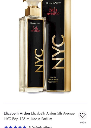Elizabeth Arden 5th Avenue NYC Kadın Parfüm 125 ml