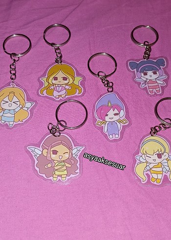Winx club plastik anahtarlık adet fiyatı