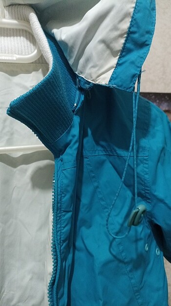 xs Beden Rodi denims çift taraflı giyilen yağmurluk yeni gibi 