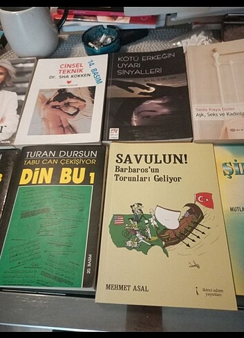  Beden Çeşitli kitaplar 