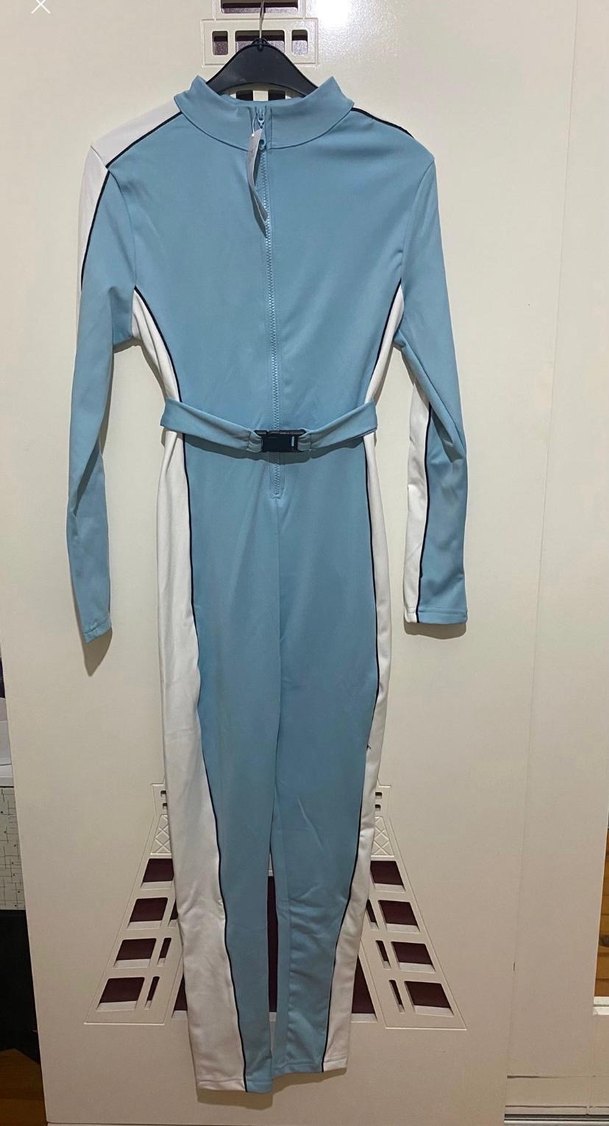 Mavi Bağcıksız Kar tulumu - Görsel 3