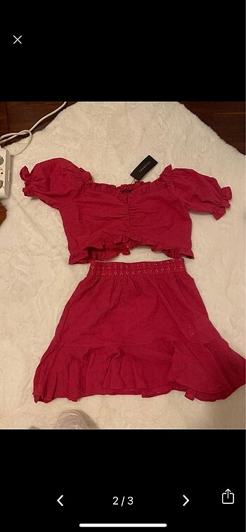 Takım etek crop