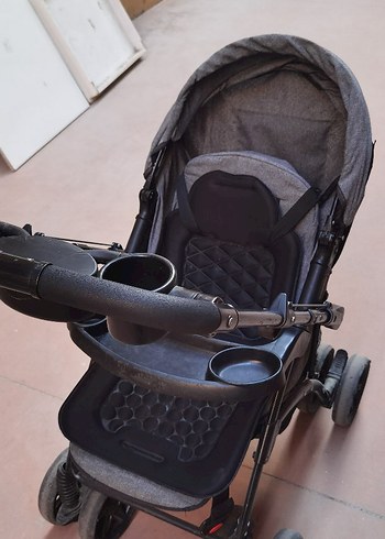 Gri Bebek Arabası - Görsel 7