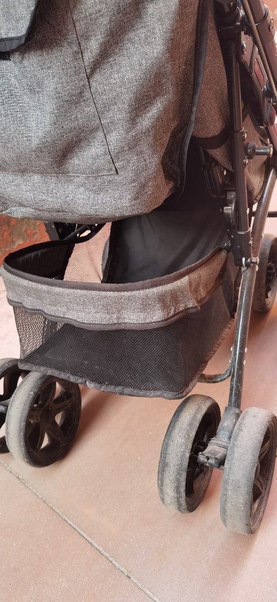 Gri Bebek Arabası - Görsel 4