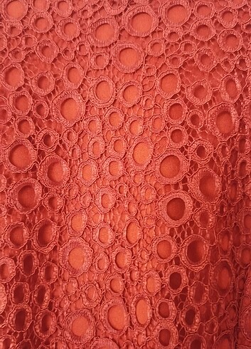 Dantelli komple astarli tesettur elbıse - Görsel 8