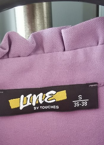 Düğmeli lila tesettur  ikili takim - Görsel 5