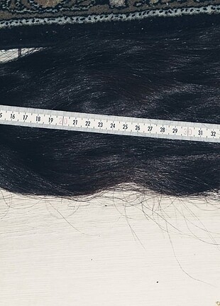 40 Beden kırmızı Renk sac uzunlugu 40 cm